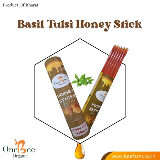 ORGANIC BASIL TULSI HONEY STICK
